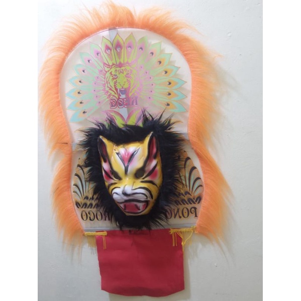 mainan anak topeng reog Ponorogo