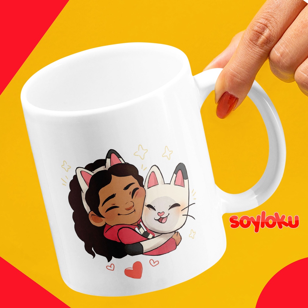 Gabby Cakey Cat Stuffed Animal Dollhouse Mug Custom