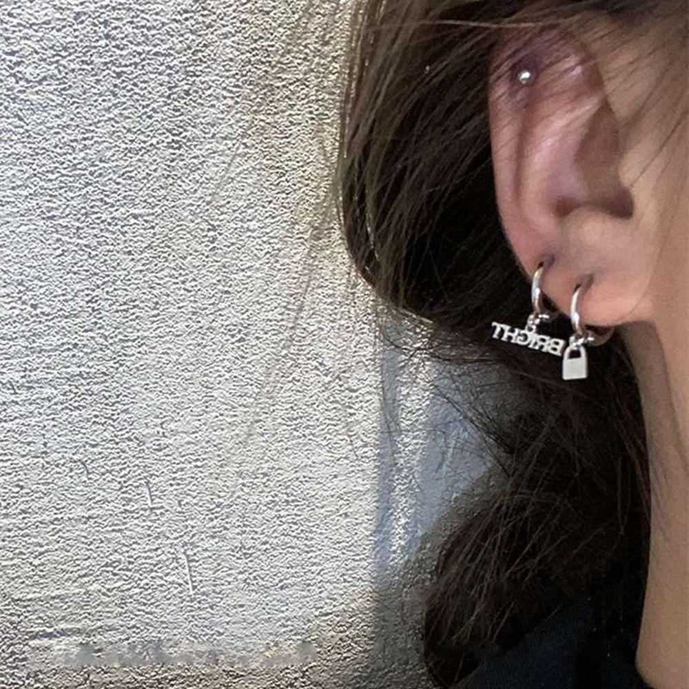 Mxbeauty Wanita Anting Set Gadis Hadiah Keren Cherry Bear Gothic Zirkon Menjuntai Anting-Anting