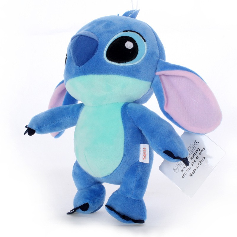 Mainan Boneka Plush Disney Stitch Lilo &amp; Stitch Ukuran 24cm Untuk Anak