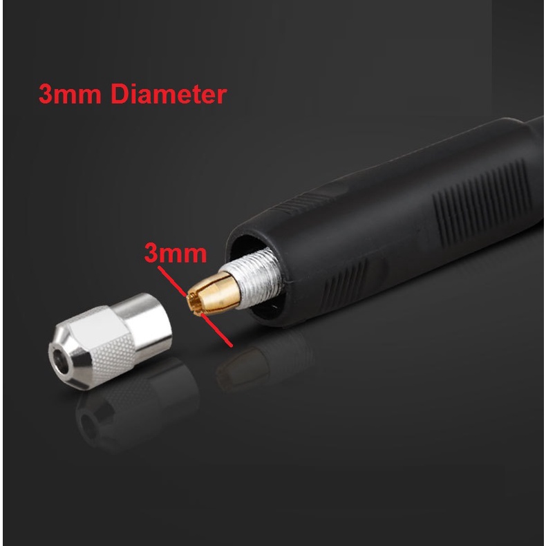 Selang Fleksibel Mesin Bor Kabel Tunner Tuner Cuner Handpiece Foredom CNC 6.5mm 6mm 3mm Mollar Die Grinder Mata Bor Elektrik