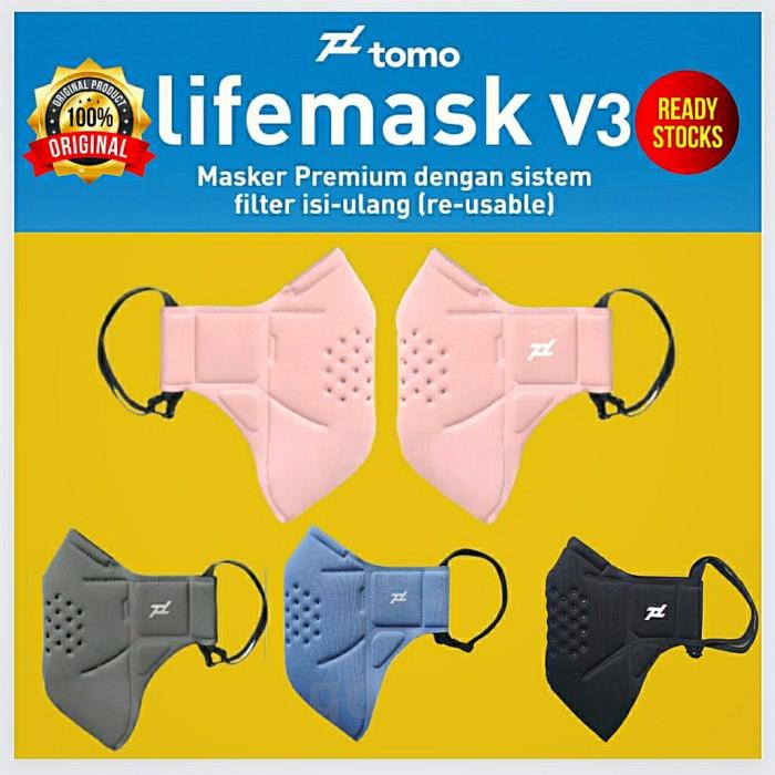 Buff Mask Masker Jokowi Tomo Life Mask Original