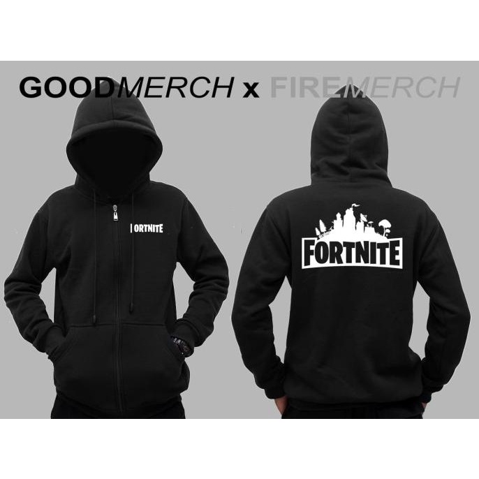 Jaket Hoodie Sweater Fortnite Sweatshirt Zipper