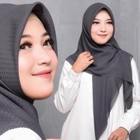 Hijab Denay/ Segiempat Denay/ Lasercut/ Denay/ Kerudung Motif Baru/ Jilbab Denay-DENAY S
