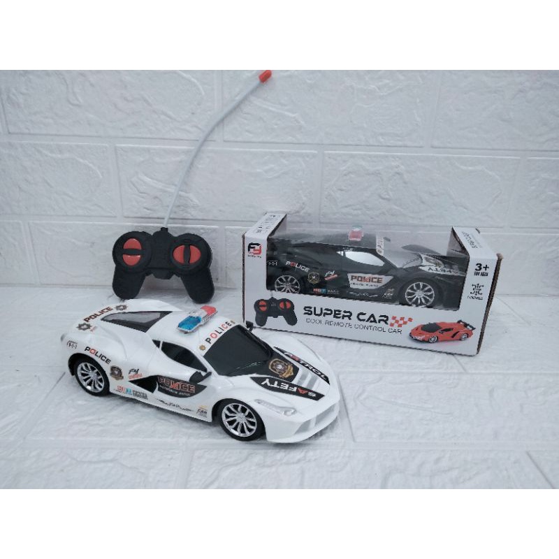 Rc mobil lamborgini police remote control