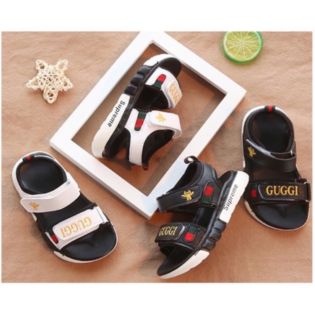 SS STRAP GUCCI | Sepatu Sandal Anak Gucci