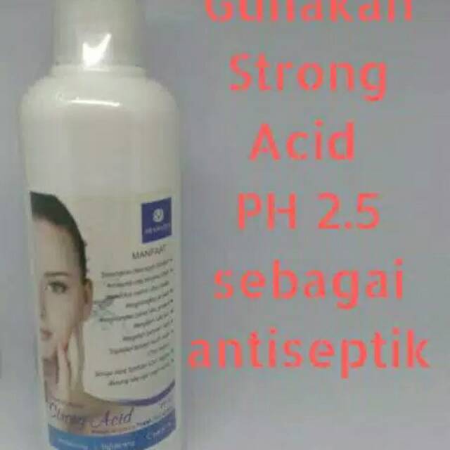 Strong acid kangen water
