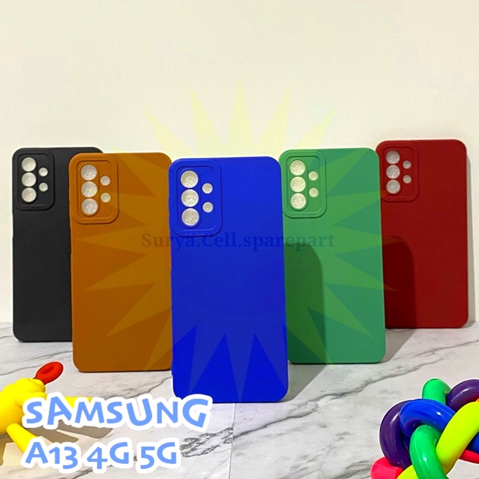 Case Slim Matte Pro Camera Samsung A13 4G - SC