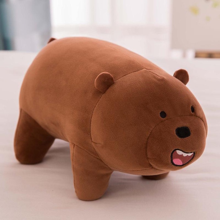 BONEKA WE BARE BEARS NEW - GRIZZLY