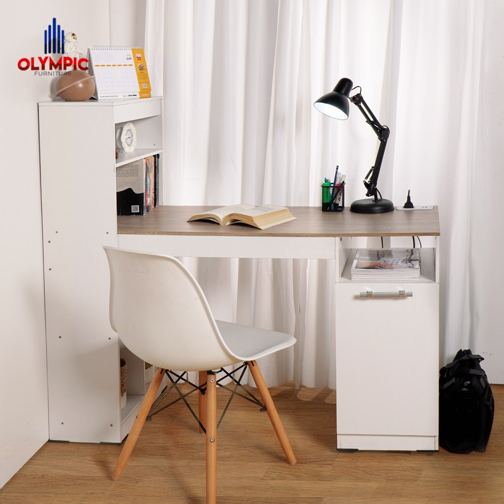 MORE Olympic Meja Tulis Console / Meja Belajar / Meja Kantor / Meja Minimalis - MTC Rubik