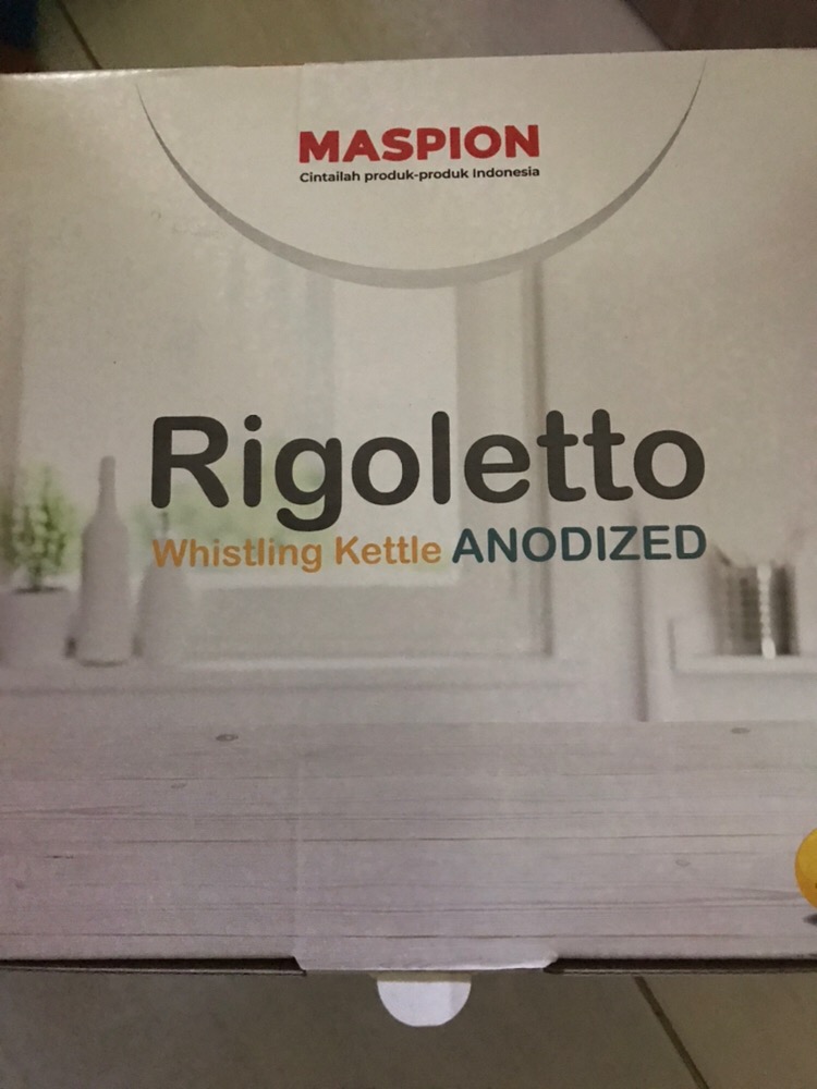 Teko Siul Bunyi Whistling Kettle Rigoletto Maspion