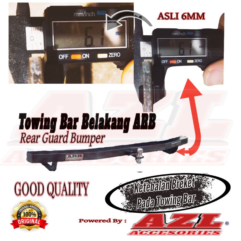 towing arb belakang mobil calya sigra