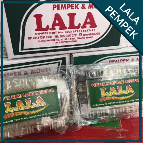 

Pempek Palembang Tekwan Kering Bulat Pempek Lala Palembang 500 gram