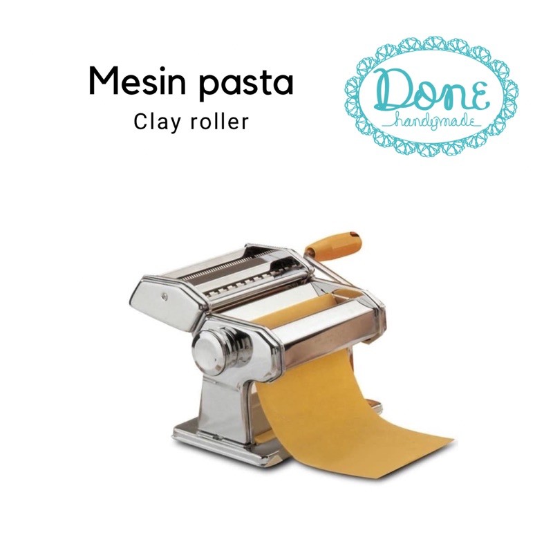 Alat clay alat penggiling polymer clay roller pasta machine atlas alat clay alat kerajinan tangan donehandymade done handymade