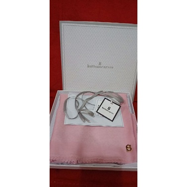 Buttonscarves tapis square cotton candy