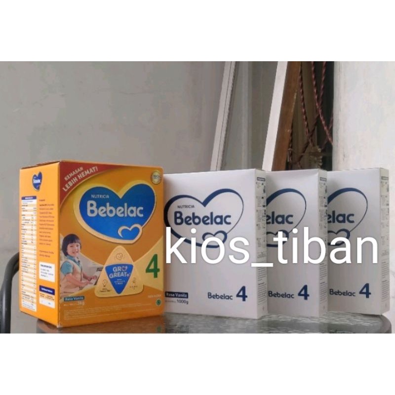 

bebelac 4, 1000gr dan 900gr (pounch)