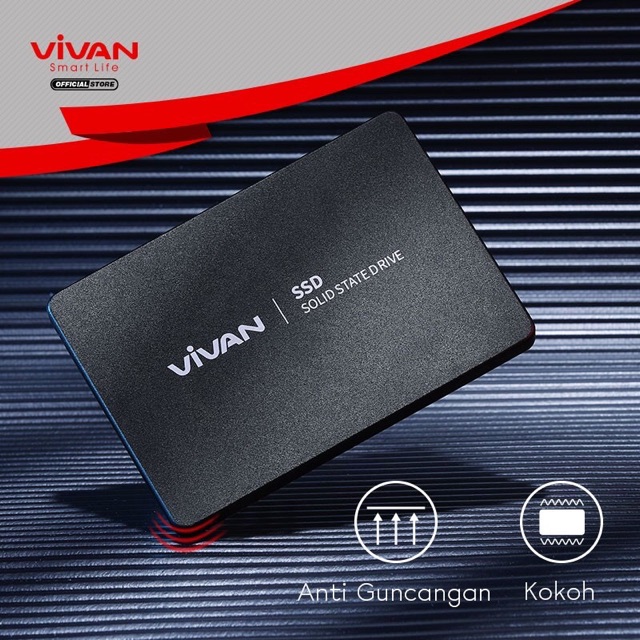 VIVAN SSD Hard disk Light &amp; Portable 120GB/240GB with 550MB/S Garansi Resmi 1 Tahun - VSSD120/VSSD24