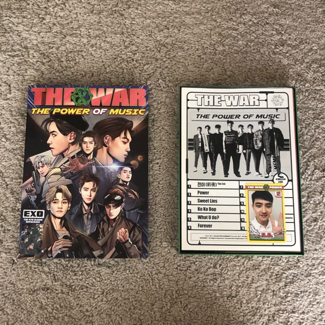 Album EXO POWER PHOTOCARD D.O. / KYUNGSOO