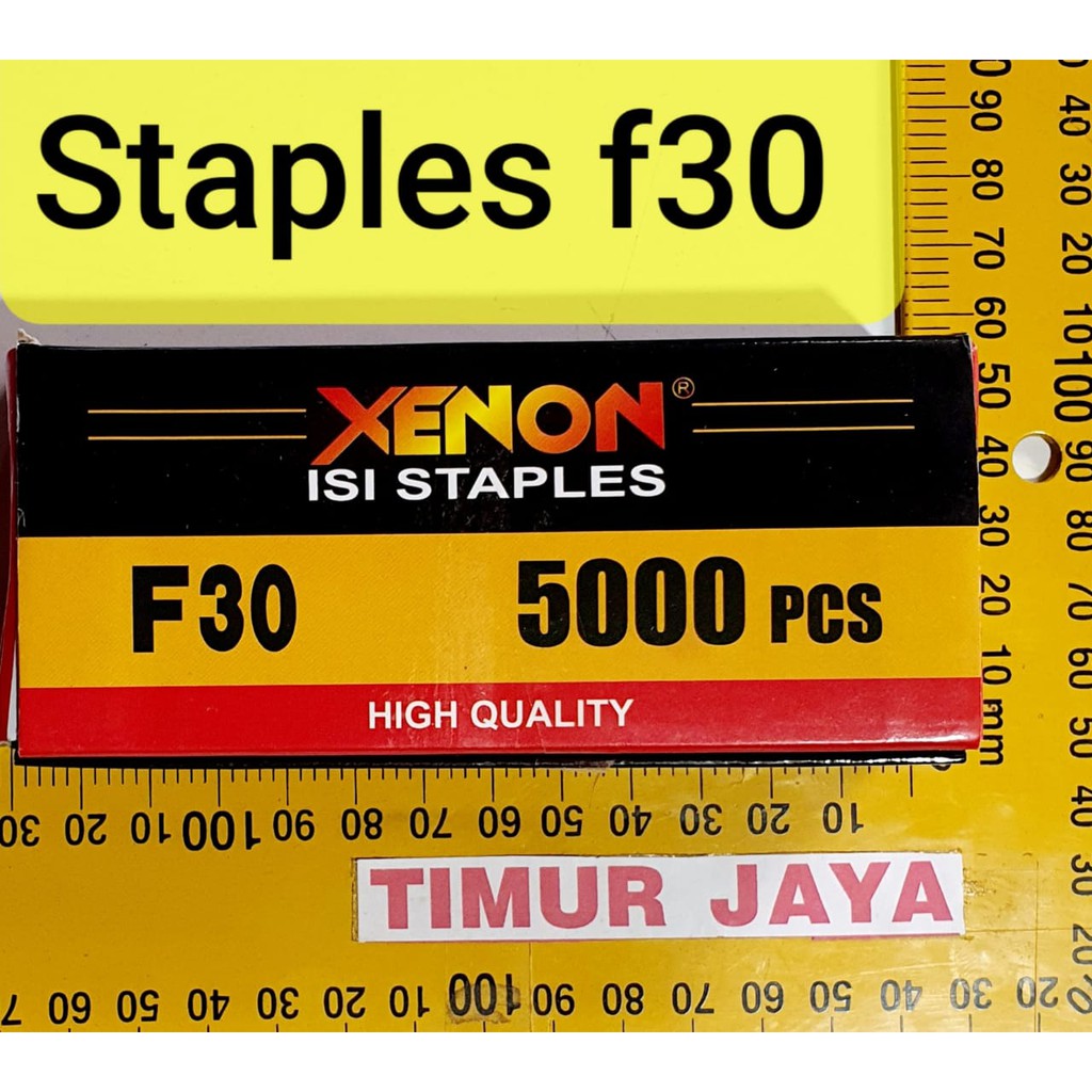 Refill Isi Staples Paku Tembak Air Nailer Xenon F30