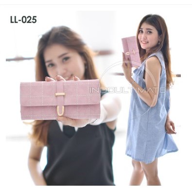 Dompet WANITA Import LL-025/ Long Wallet Dompet Panjang / Dompet Lipat / Dompet IMPORT Dompet Kartu