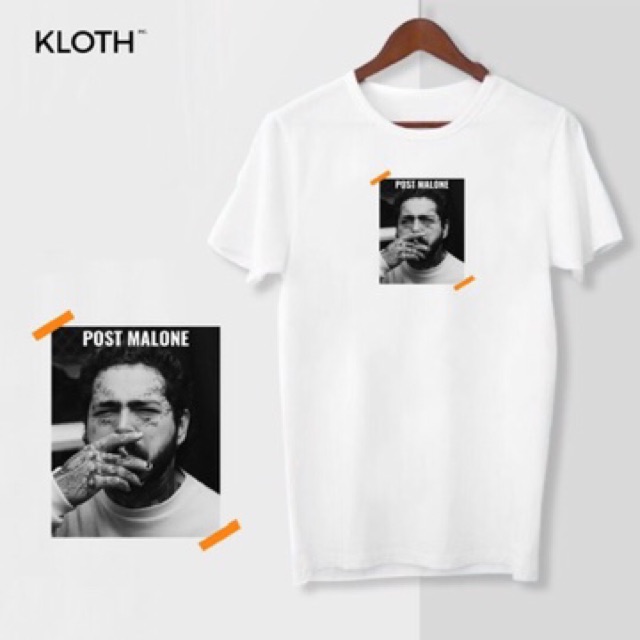 KAOS BAJU TSHIRT GRAPHIC TEE POST MALONE