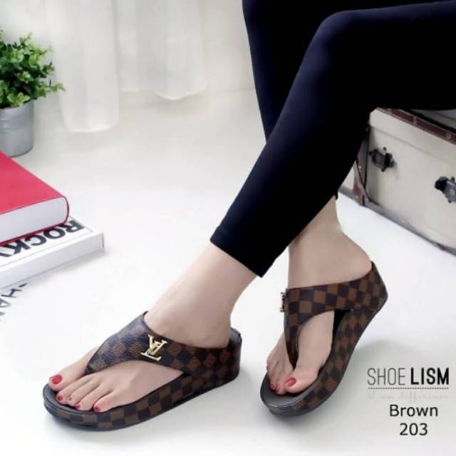 ABBUSHOES PH 06 weges bahan Sintetis Sangat Nyaman untuk Wanita