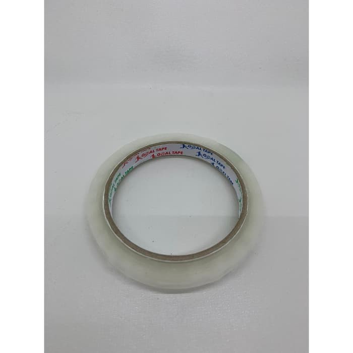 

lakban isolasi selotip 1/2 " inc goal tape 72 yard