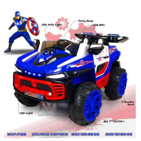 PROMO MAINAN MOBIL AKI ANAK MAINAN MOBIL AKI GOLIATH MAINAN EDUKASI ANAK JUMBO MOBIL AKI REMOTE MVP-