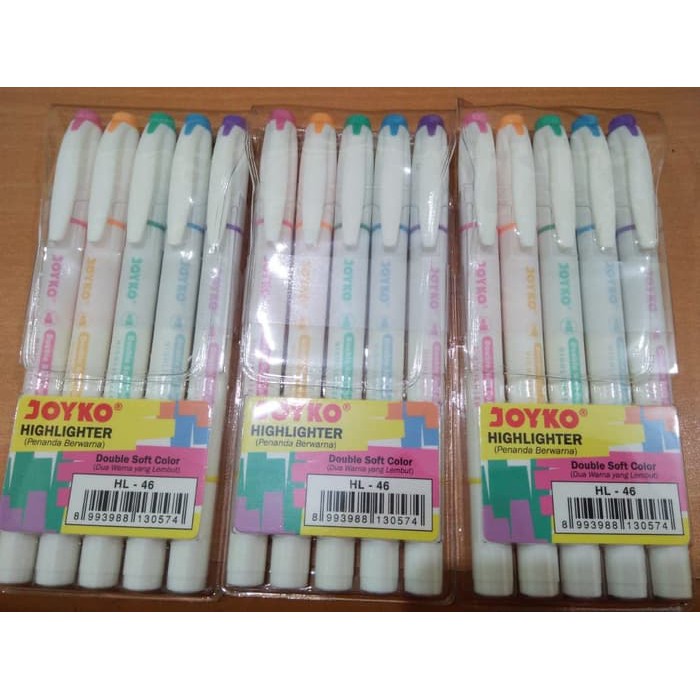 

Highlighter - Stabilo Pulpen - Stabilo Warna Warni Joyko Hl-46 Highlighter/Stabilo Produk Terbaik