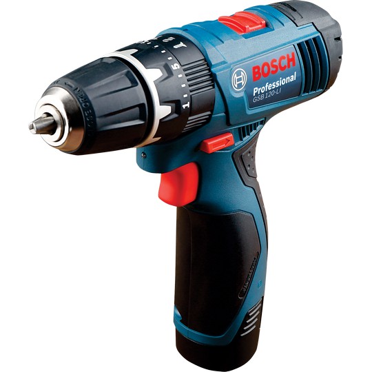 JuraganBatre Bosch GSB 120-LI Cordless Impact Drill / Bor Tembok Baterai 120 LI