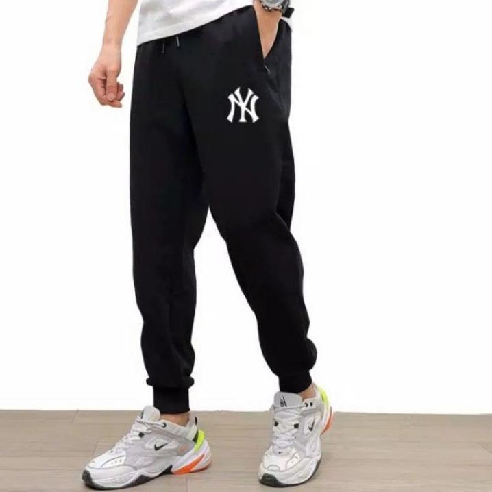 [Memuaskan] CELANA JOGGER PANTS SWEATPANTS MLB NEW YORK YANKEES BLACK ...