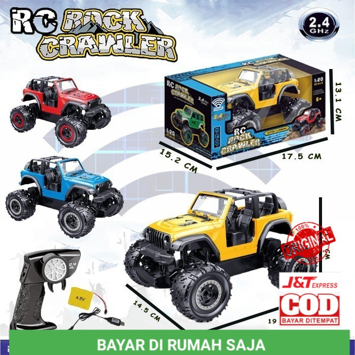RC Mobil Remote Kontrol JEEP Offroad Robicon Jeep