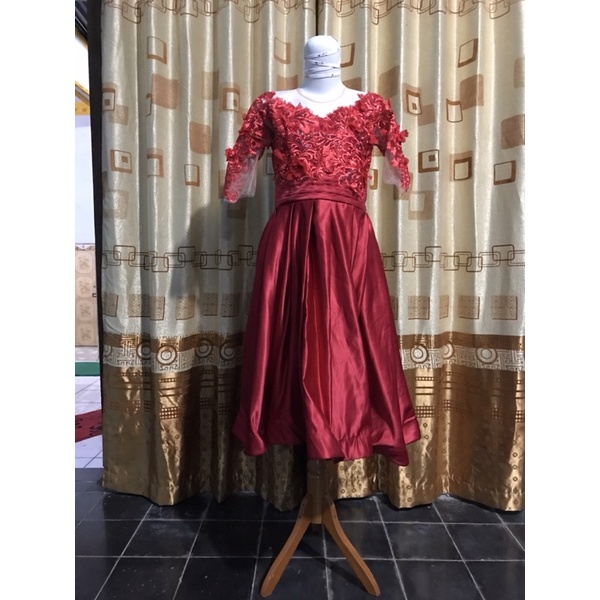 Gaun penyanyi baju penyanyi preloved bekas second