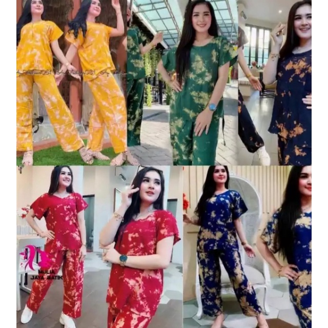 BAJU SETELAN WANITA TERBARU 2021 KEKINIAN VIRAL / SETELAN PIYAMA GISEL TERBARU 2021 / BAJU SANTAI GI