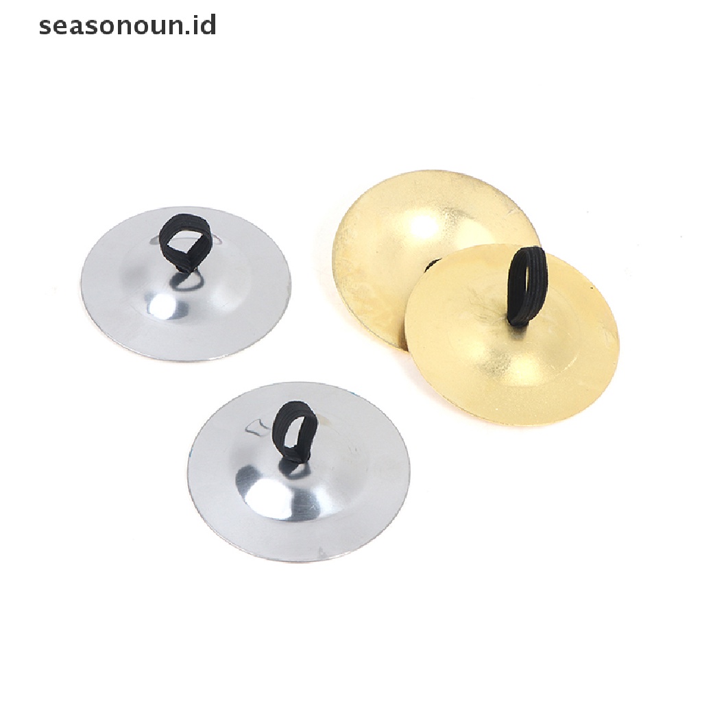 【seasonoun】 Child Musical Instrument Early Education Baby 1Pair Belly Dance Finger Dial Pads .
