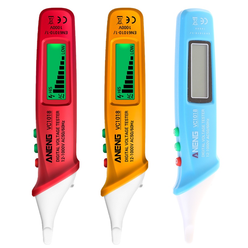 Btsg AC/DC Voltage Detector Pensil Tes Kontinuitas Elektrik Dengan Lampu Suara