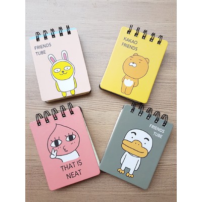 

Note Book Mini Spiral Kakao Friends, Sumikko, Kelinci, Kucing Best Seller