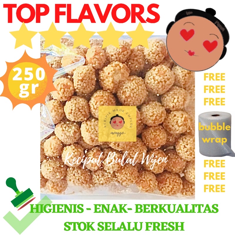 

KUE KECIPUT BULAT MINI WIJEN MANIS RENYAH ONDE ONDE KETAWA KHAS MOJOKERTO