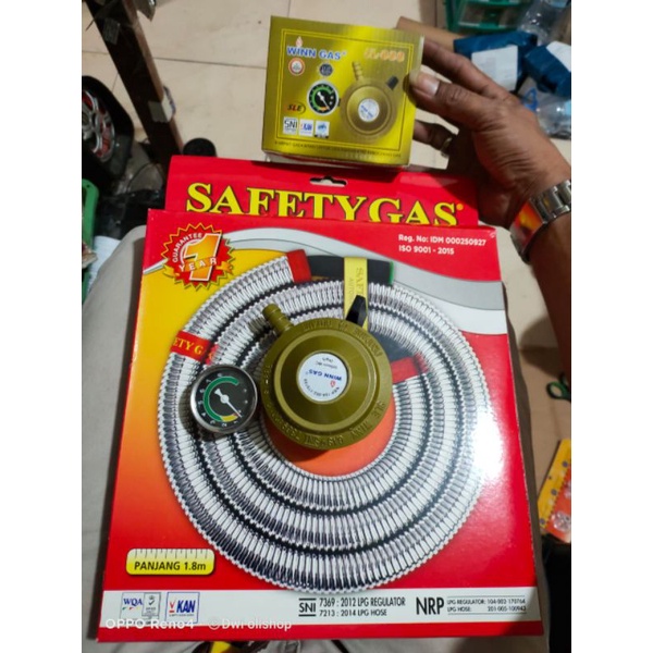 paket selang regulator SLE 888 winn gas SL 888