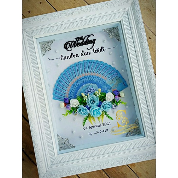 mahar uang kertas/mahar nikah uang/mahar nikah kipas/mahar kipas/mahar nikah. free packing kayu