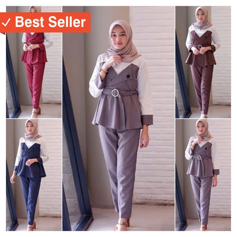 MURAH FASHION BAJU CEWEK / Andara set - Supplier baju wanita