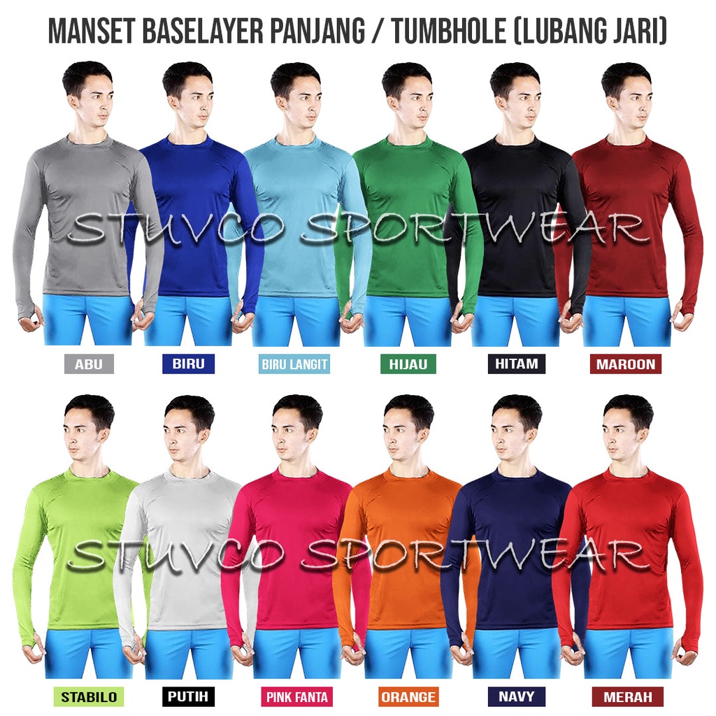 Jual MANSET JARI BASELAYER TANGAN PANJANG THUMBHOLE DALEMAN RENANG