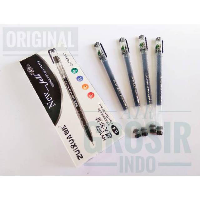 

Pulpen Gel ZUIXUA perlusin 12 pcs murah Atk grosir indo