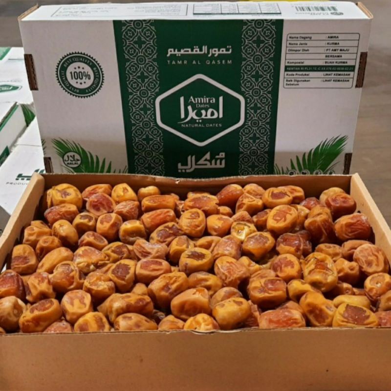 

Kurma Sukari 3kg Premium Al Qasim Korma Sukari Asli Fresh