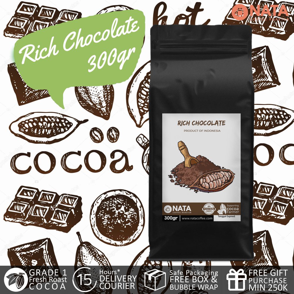 

Nata Hot Chocolate Rich Choco Coklat Bubuk 300gr Terlaris