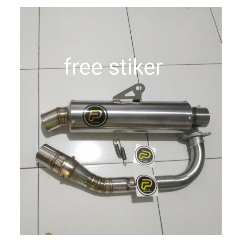 knalpot pekajaman fulsistem stainles buat nmax new dan old dan aerox new dan old