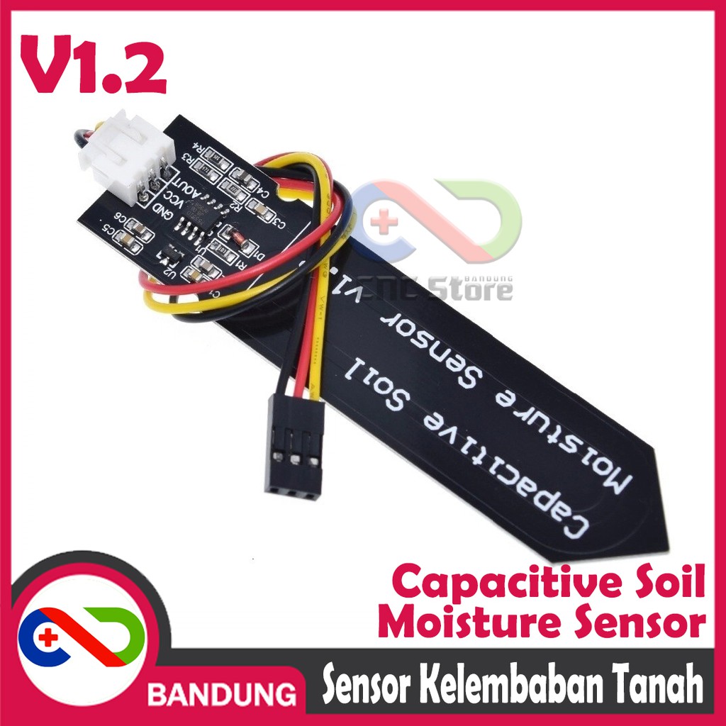 CAPACITIVE SOIL SENSOR TANAH HYGROMETER HUMIDITY MOISTURE MODULE