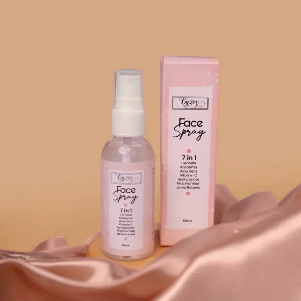 Byzoe 5 in1 Korean Face Peeling Mask &amp; 7 in 1 Face Spray BPOM