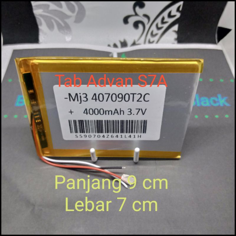 Batrai Advan Tab S7A Batre Tab 407090P Baterai P9 L7 Original