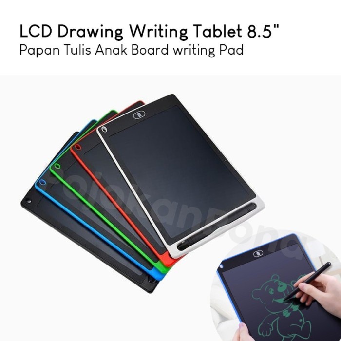 

LCD Drawing Writing Tablet 8.5 inch Papan Tulis Anak Board writing Pad